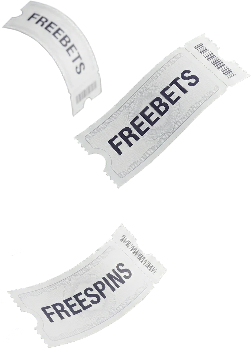 Free bet and free spins tickets