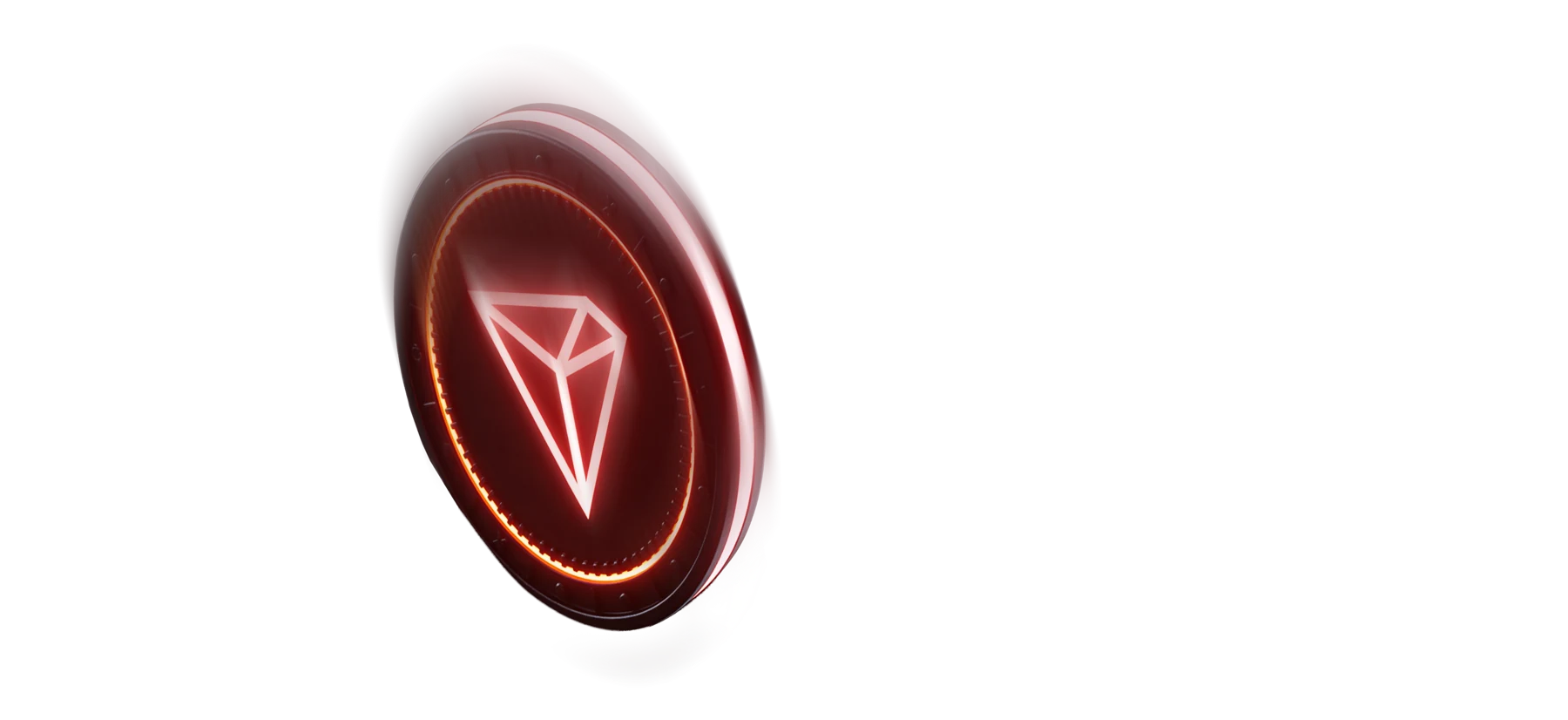Red Tron TRX coin